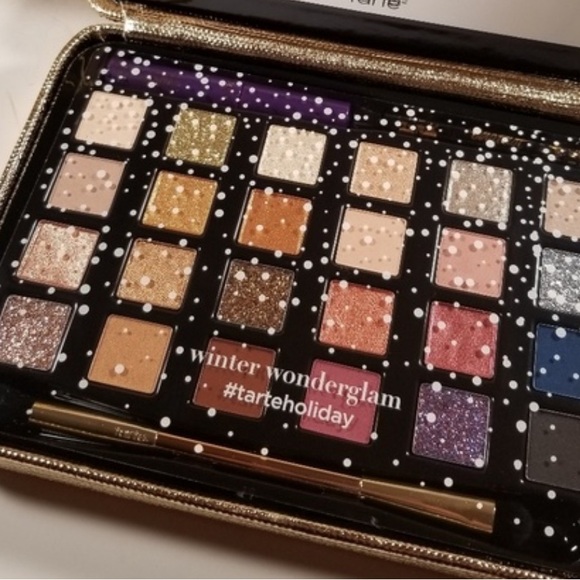Limited Edition Tarte Winter Wonderglam Luxe Eye Palette - Picture 8 of 8